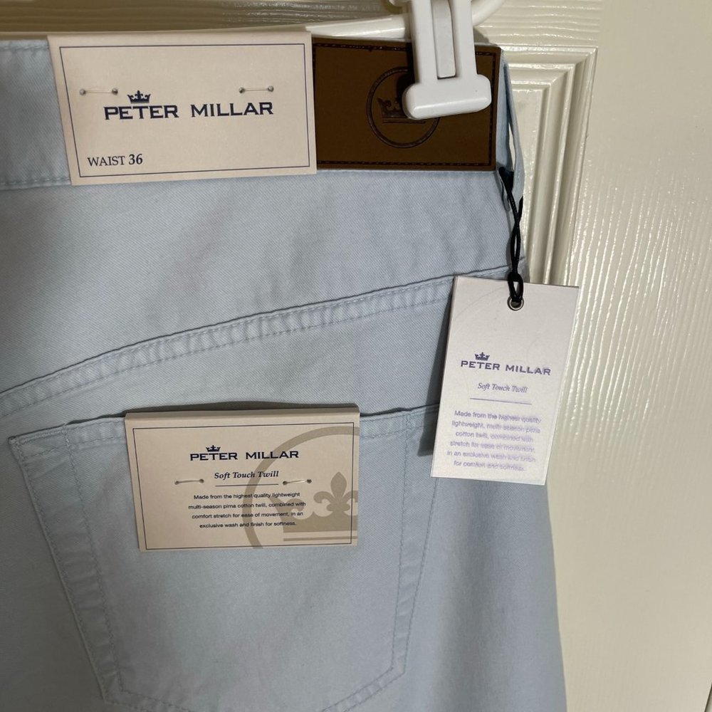 NWT Peter Millar Soft Twill Touch Size 36